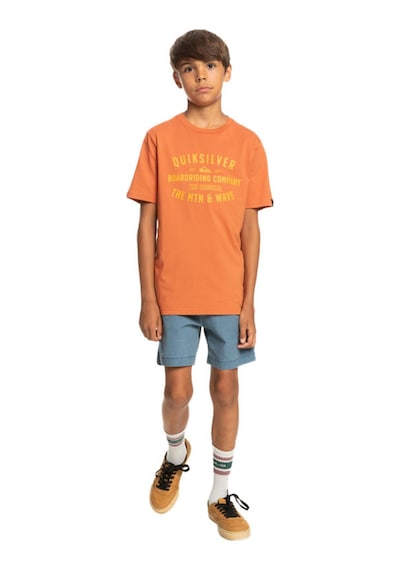 Quiksilver Qs Surf Lockup Ss Yth Erkek Çocuk Tişört Turuncu Quiksilver Qs Surf Lockup Ss Yth Erkek Çocuk Tişört Turuncu