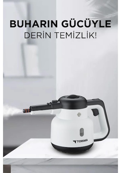 Torima CB-902A 1500 W 8 Aparatlı Buharlı Temizlik Makinesi