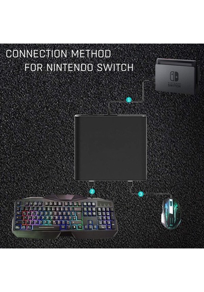 PS4 Pro Switch Xbox One Keyboard Klavye Mouse Çevirici Adaptör