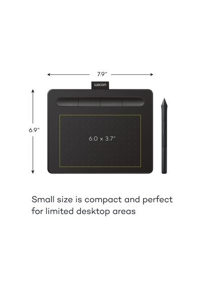 Wacom CTL4100 7.9x6.3" Small Grafik Çizim Tableti