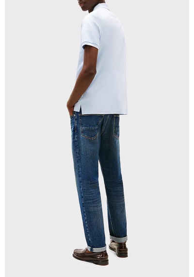 Tommy Hilfiger Erkek Polo Yaka T Shirt Mw0mw39994 C1o Açık Mavi Açik Mavi
