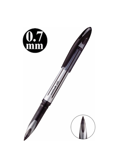 Pilot Kalem 1 Adet Uniball Air 0.7 Mm Roller Pilot Kalem Uba-188-l Broad Roller Uçlu Likit Mürekkepli Pilot Kalem Siyah