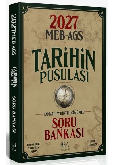 Cba Yayınları 2027 Meb-ags Tarihin Pusulası Soru Bankası Çözümlü - İsmail Adıgüzel