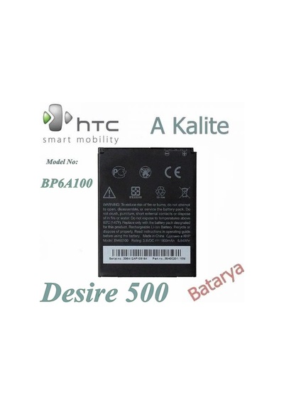 Htc Desire 500 Batarya Bp6A100 Batarya