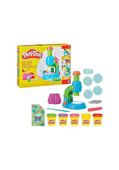 Play Doh Işıklı Mikroskop Oyun Seti G0494