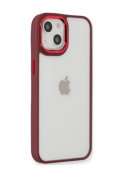 Apple İphone 14 Plus Kılıf Dora Kapak - Kırmızı 0.2M-Çok Renkli