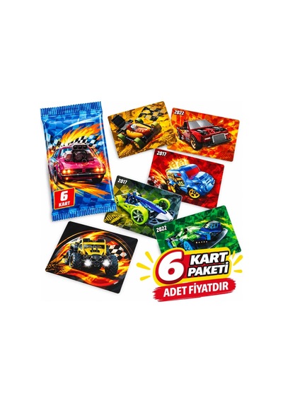 Ers Koleksiyon Kartı 6 Lı Paket