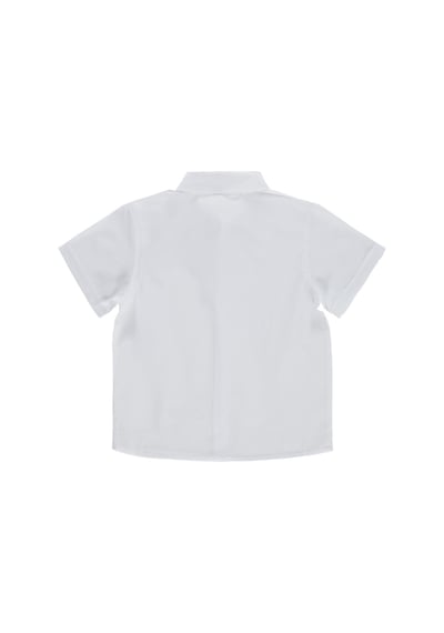 Civil Boys Basic Kısa Kol 6-9 Yaş Gömlek - Beyaz