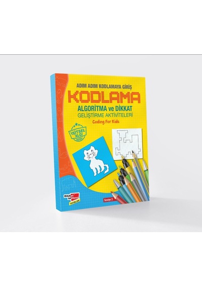 Algoritma Temelli Adım Adım Kodlama 4'lü Set Dikkat Atölyesi Yayı