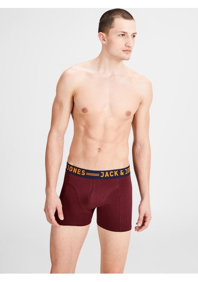 Jack & Jones Jack&Jones Jaclichfield Trunks 3'Lü Erkek Boxer 12113943-741 001
