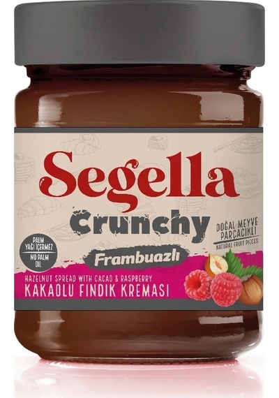 Segella Frambuaz Meyve Parçacıklı Kakaolu Fındık Kreması 350 G