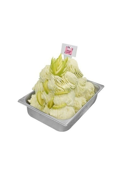 Krater Yeşil Elma Dondurma Paste 3 Kg