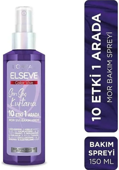 Elseve Color Vive Mor Sıvı Bakım Kremi 150 Ml