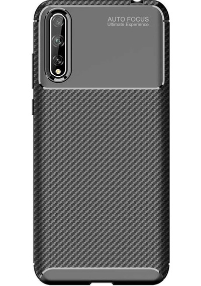 Huawei P Smart S (Y8P) Kilif Karbon Silikon Case 406653312