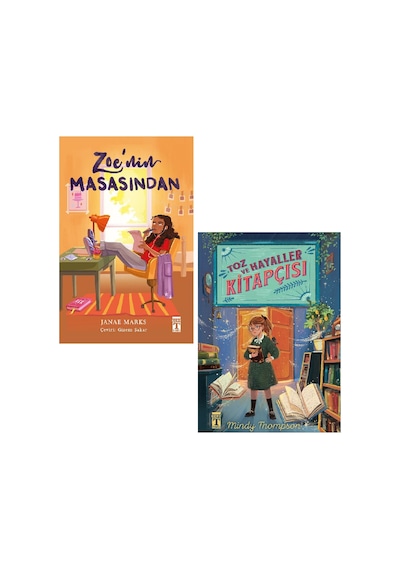 Zoe'nin Masasından + Toz Ve Hayaller Kitapçısı 2 Kitap Set