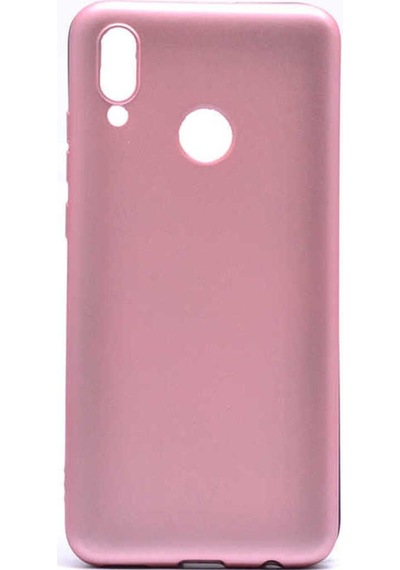 Huawei P Smart 2019 Kılıf Zore Premier Silikon Kapak Rose Gold