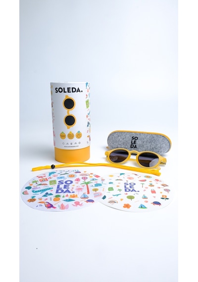 Soleda 3-6 Yaş Çocuk Güneş Gözlüğü Honey Bee