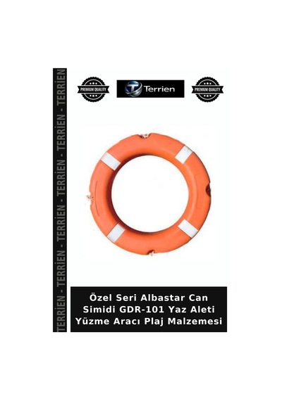 Özel Seri Albastar Can Simidi Gdr-101 Yaz Aleti Yüzme Aracı Plaj Malzemesi Standart