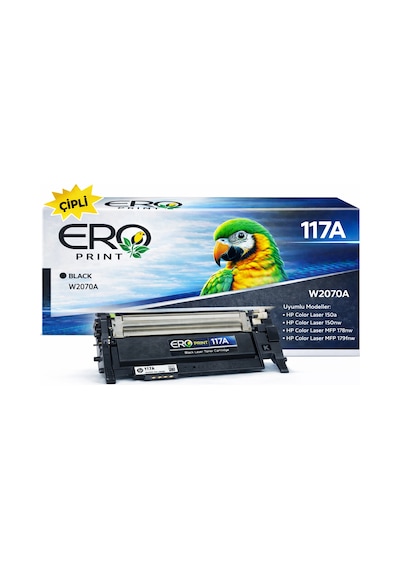 Hp 117a - W2070a Çipli Siyah Uyumlu  Toner
