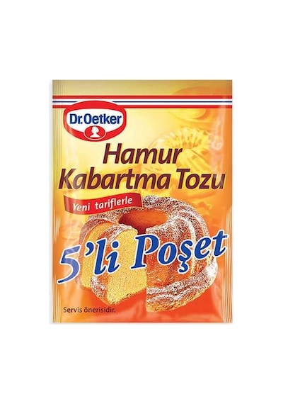 Hamur Kabartma Tozu 5 Lı 1 Adet