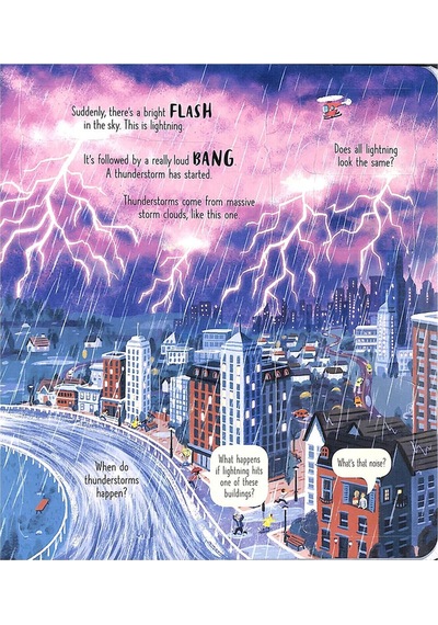 The Usborne Look Inside Wild Weather 5+ Yaş