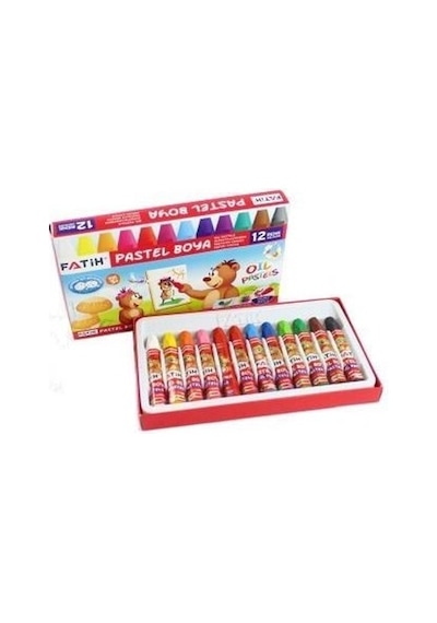 Pastel Boya Fatih Marka 12 Renk