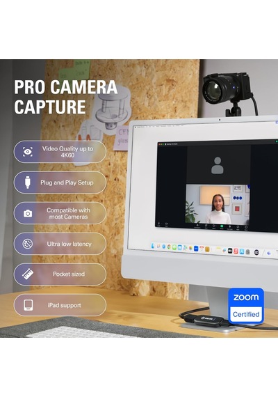 Cam Link 4k, Harici Kamera Yakalama Kartı, Dslr İle Akış Ve Kayıt, Video Kamera, Video Konferan