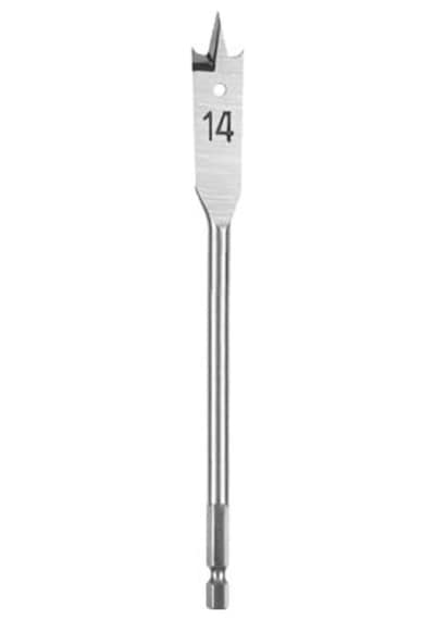 Yaprak Matkap Ucu Hex Saplı 150 Mm X 14 Mm