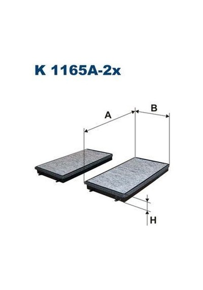 Kabın Fıltresı Karbonlu Bmw E65-e66 FLT-K1165A-2X