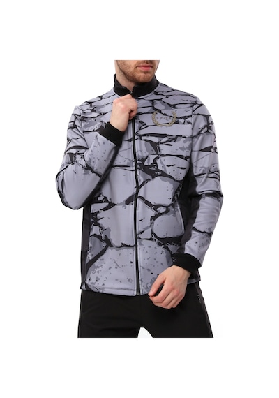 Spqr Fermuarlı Sweatshirt Aquılus Gri