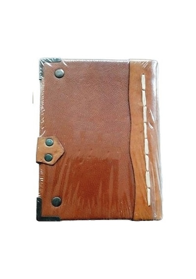 El Yapımı Deri Defter 12 17 150 Yaprak N11.1129
