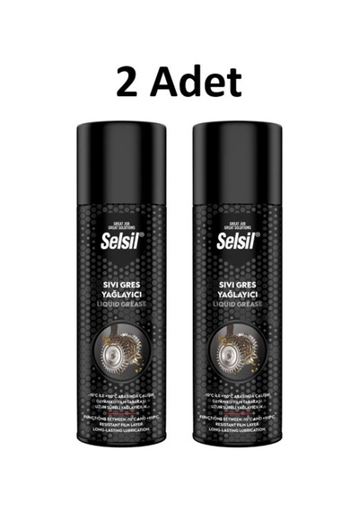 Sıvı Gres Yağlama Spreyi 500ml 2 Adet