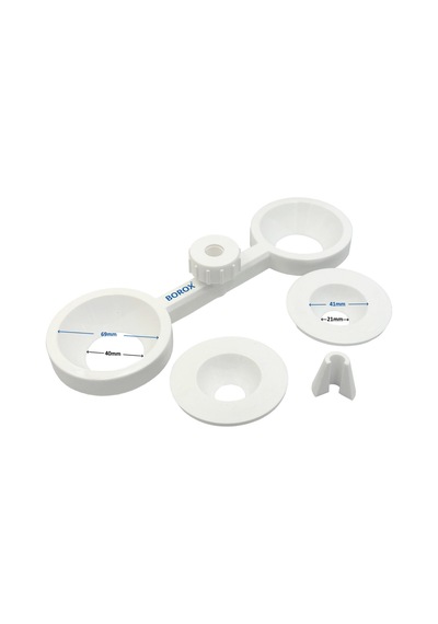 Borox Pp Huni Halkası - Plastik Huni Askısı İkili - Yarıksız