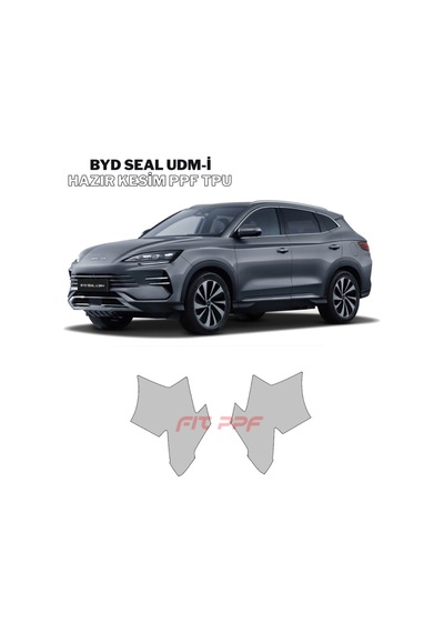 Byd Seal U Dm-i Hazır Kesim, 210 Mikron Premium Tpu Ppf Film-arka Çamurluklar