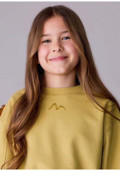 Mayoral Kız Çocuk Sweatshirt Sarı