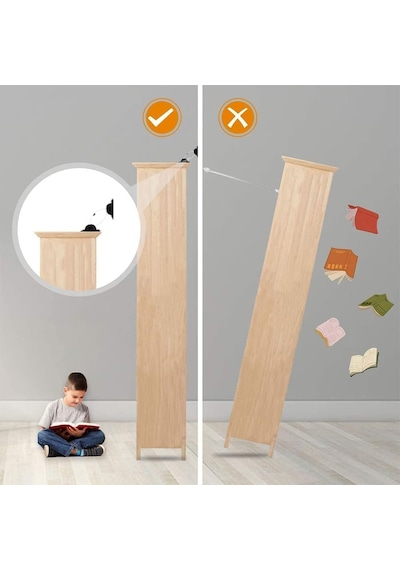 Kyrotech Mobilya Devrilmesini Önleyici Duvar Ankrajı Ve Çelik Mobilya Emniyet Kayışı Seti, Bebek, Çocuk Ve Evcil Hayvan Güvenliği İçin Şifonyer, Kitaplık Ve Dolap Sabitleyici Çok Renkli Kyrotech Mobilya Devrilmesini Önleyici Duvar Ankrajı Ve Çelik Mobilya Emniyet Kayışı Seti, Bebek, Çocuk Ve Evcil Hayvan Güvenliği İçin Şifonyer, Kitaplık Ve Dolap Sabitleyici Çok Renkli