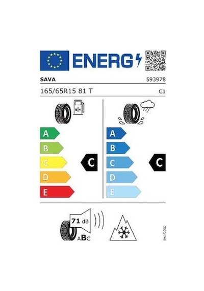 Sava 165/65 R15 81T All Weather Dört Mevsim Lastiği 2024