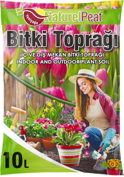 Naturelpeat Bitki Toprağı 10 Litre 100