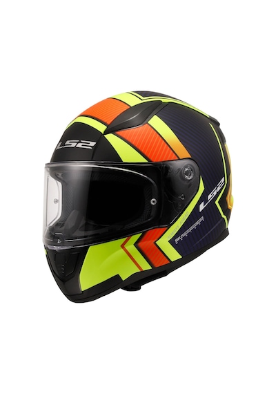 Ls2 Rapid 2 Extra Navy Kask Mavi - Mat Neon Sarı