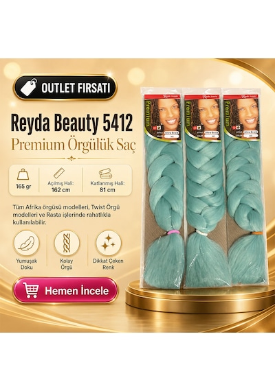 3 Paket / Afrika Örgüsü Ve Rasta İçin Sentetik 5412 - Izbp-892958 Renkli