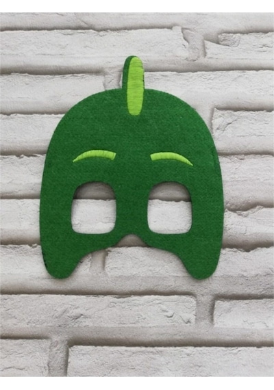 Kelebek Oyuncak Çocuk Yeşil Pijamaskeliler Pjmasks Kertenkele Kostümü Gekko Kostümü Yeşil