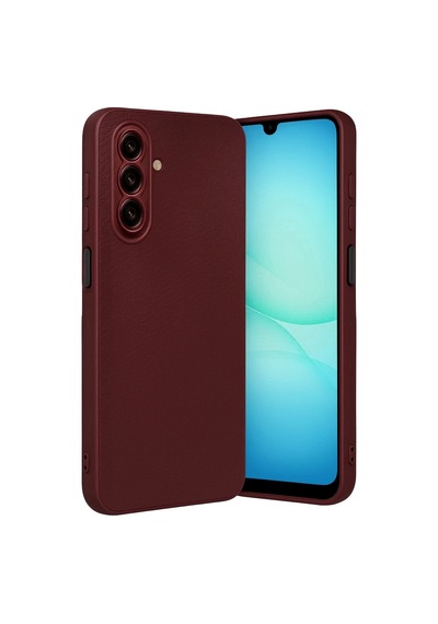 Newface - 369 - Samsung Galaxy Uyumlu A27 5g Thermax Silikon Kılıf - Spt-gld - - Bordo