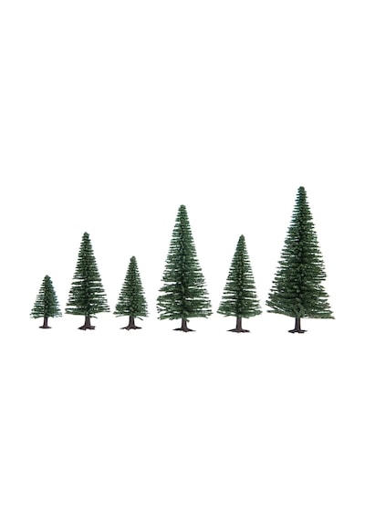Noch 26920 Çam Ağaçları, 10 Adet, 5-14 Cm. Diorama Malzemesi-59371