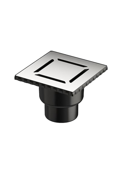 Kare 5608280 Duş Kanalı Çıkışlı 15x15 Cm Dk 100 Kapak Parlak Krom Diğer