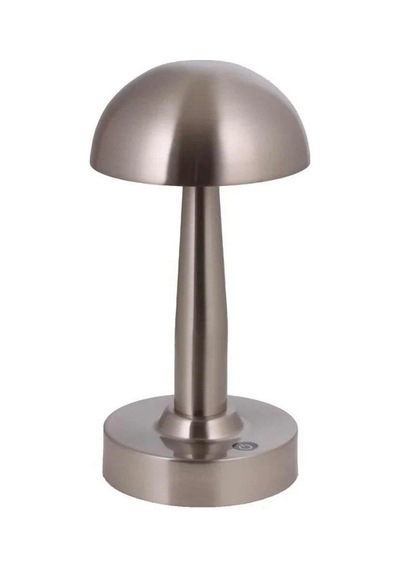 Noas Yl86-1601 Sunset Silver Gümüş Dokunmatik, Dimli Ve Şarjlı Led Masa Lambası - Gün Işığı 3200k Altın