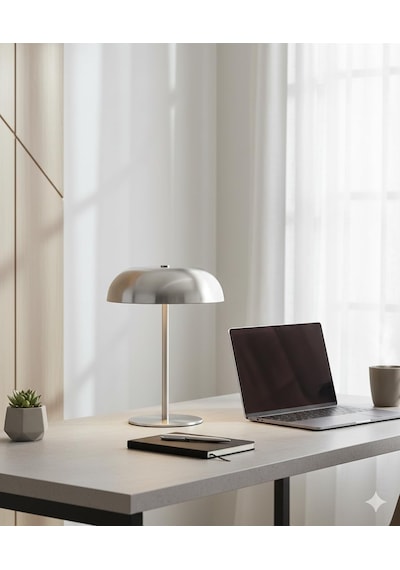 Modern Dokunmatik Ayarlı Led Masa Lambası / Şarj Edilebilir & Taşınabilir / Gold, Gümüş, Krem Seçenekleri Güm Diğer