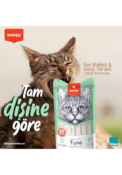 Ton&deniz Taraklı Krema Kedi Ödülü 25x14 G 100 G