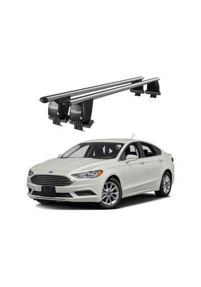 Ford Fusion Sedan Iı 2013 Ve Sonrası Oluksuz Kilitli Ara Atkı Port Bagaj Tavan Barı