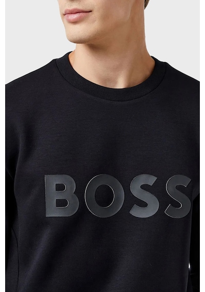 Boss Erkek Sweat 50506119 001 Siyah Siyah