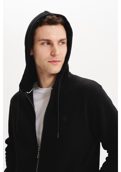 AR-MA Arma Erkek Sweatshirt Büyük Beden 3 İplik Kalın Kumaş Kapüşonlu Fermuarlı Cepli %70 Pamuk %30 Polyester K30324801502 Siyah AR-MA Arma Erkek Sweatshirt Büyük Beden 3 İplik Kalın Kumaş Kapüşonlu Fermuarlı Cepli %70 Pamuk %30 Polyester K30324801502 Siyah